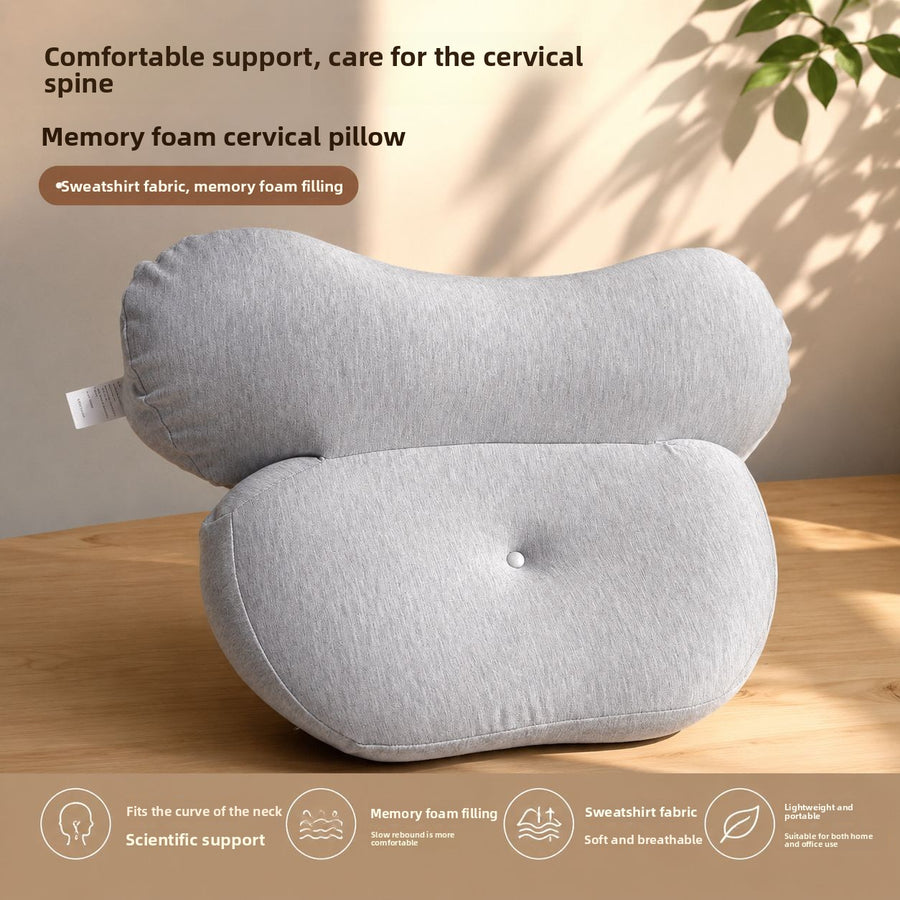 Ergonomic Cervical Pillow Memory Foam Neck Support for Pain Relief